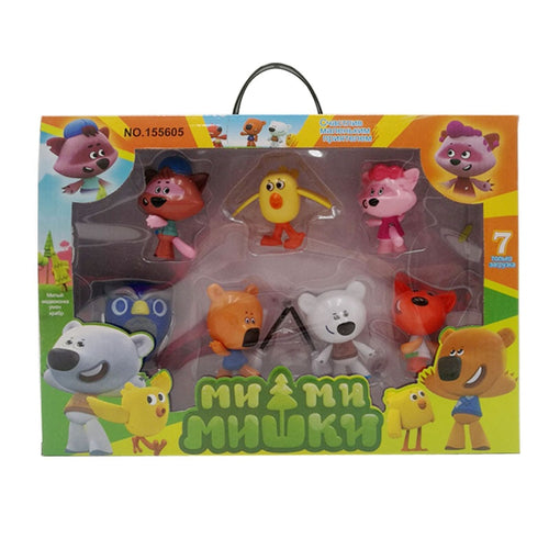 Children's toys in the Figures  birthday gifts for Girls Boys Play with friends doll playsets free shipping from Russia