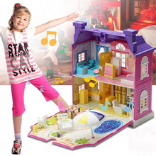 Load image into Gallery viewer, DIY Doll House With Furniture Miniature House Luxury Simulation Dollhouse Assembling Toys For Kids Children Birthday Gifts