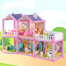 Load image into Gallery viewer, Handmade Dollhouse Castle DIY House Toy Miniature Dollhouse Birthday Gifts Educational Toys Doll Villa Girl DIY Toy